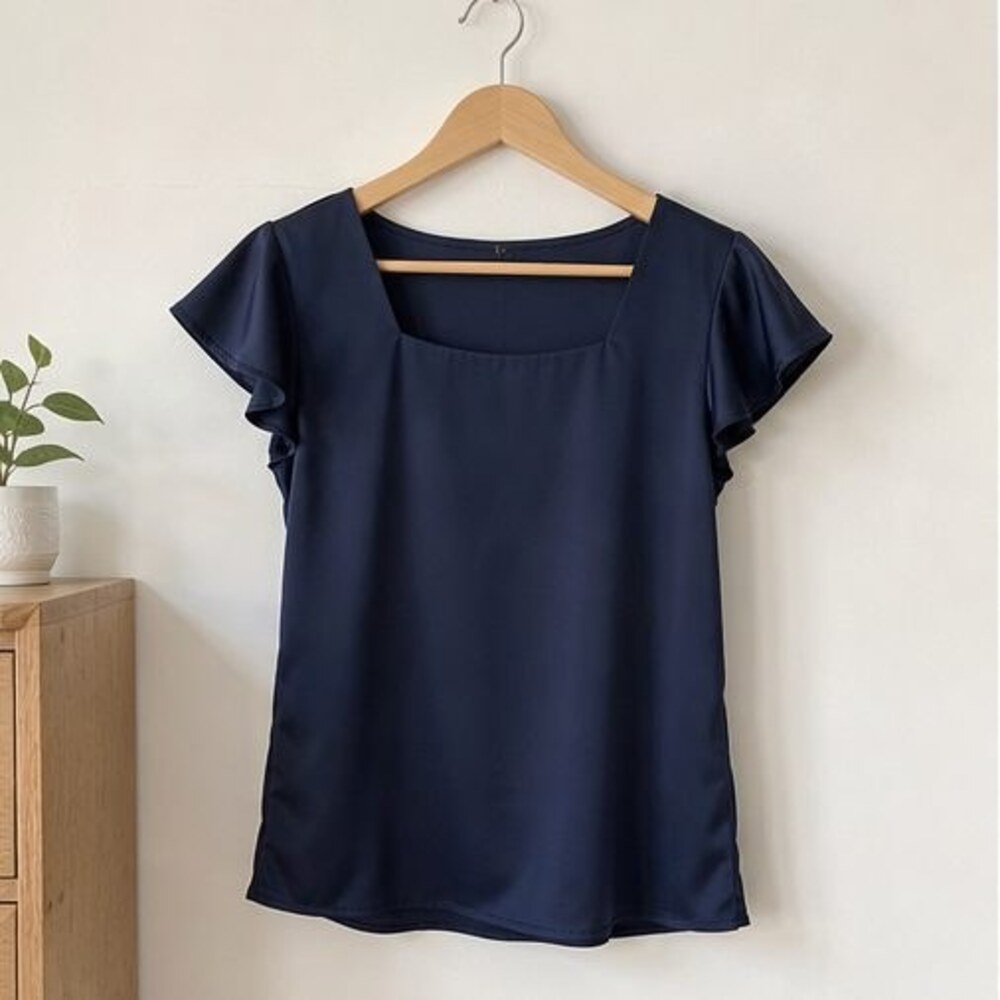 Navy Tunic Blouse